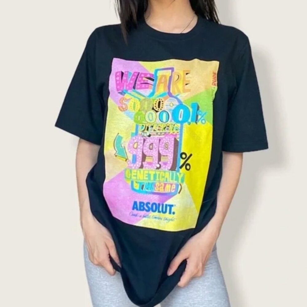 Black Absolut Vodka T-shirt